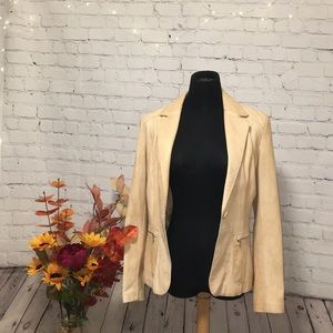 DANIER Leather Blazer